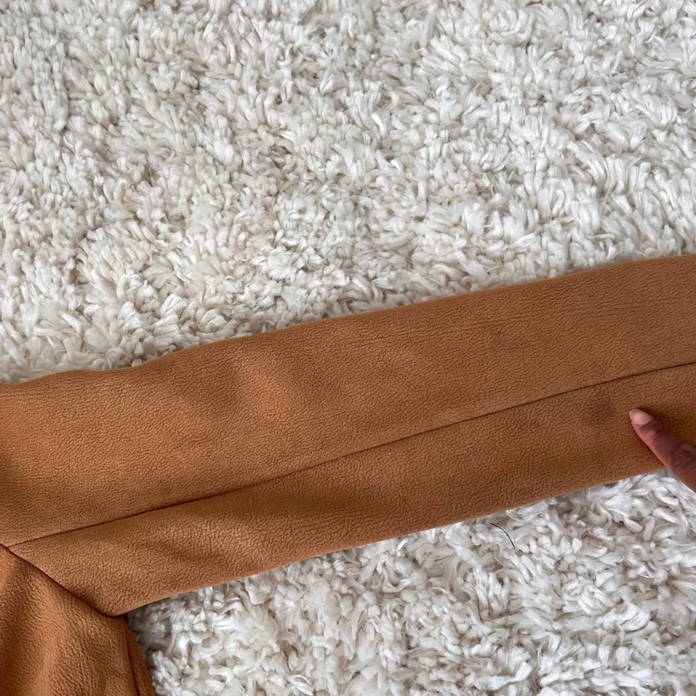 Zara brown camel